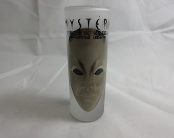 Vintage Cirque du Soleil Mystere Shot Glass - Treasure Island Las Vegas Late 90s Tourist