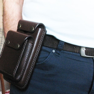Ledertasche benutzerdefinierte Holster für Ihr Handy auf Bestellung nach Ihrer Größe Gürteltasche IPhone 12 13 Samsung Halter IPhone Holster Fall