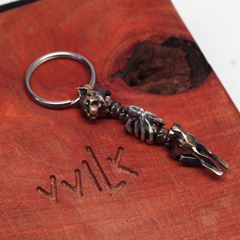 Animal Beads Sterling Silver Vvilk Etsy