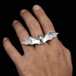 BAT RING - Sterling Silver- VvILK
