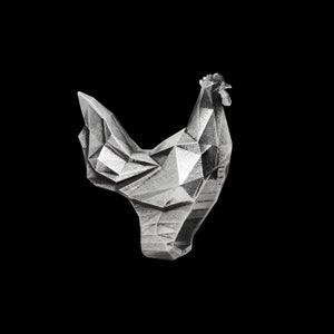ROOSTER RING- Sterling Silver- VvILK