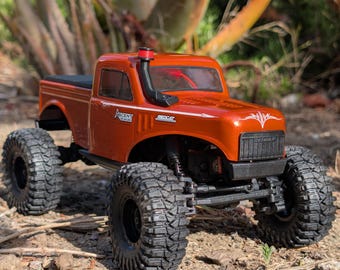 Retro Snorkel for Ascent-18 Powerwagon - 1/18 Scale Micro Crawler