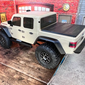 Couvre-lit Jeep Gladiator Axial SCX24 - Micro chenilles à l'échelle 1/24