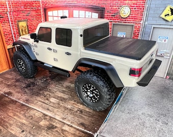Axial SCX24 Jeep Gladiator Bed Cover- Micro Crawler 1/24 Scale
