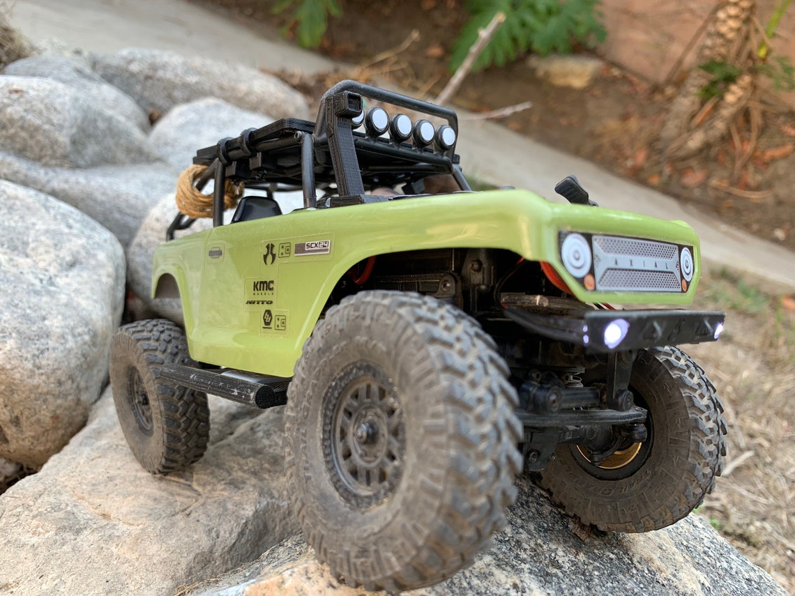 Axial Scx24 Deadbolt 1 24 Scale 4wd Rtr Rock Crawler, Green