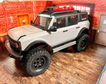 Gewichtete Achstal SCX24 Ford Bronco Rock Sliders 14 Gramm Doppelrohr