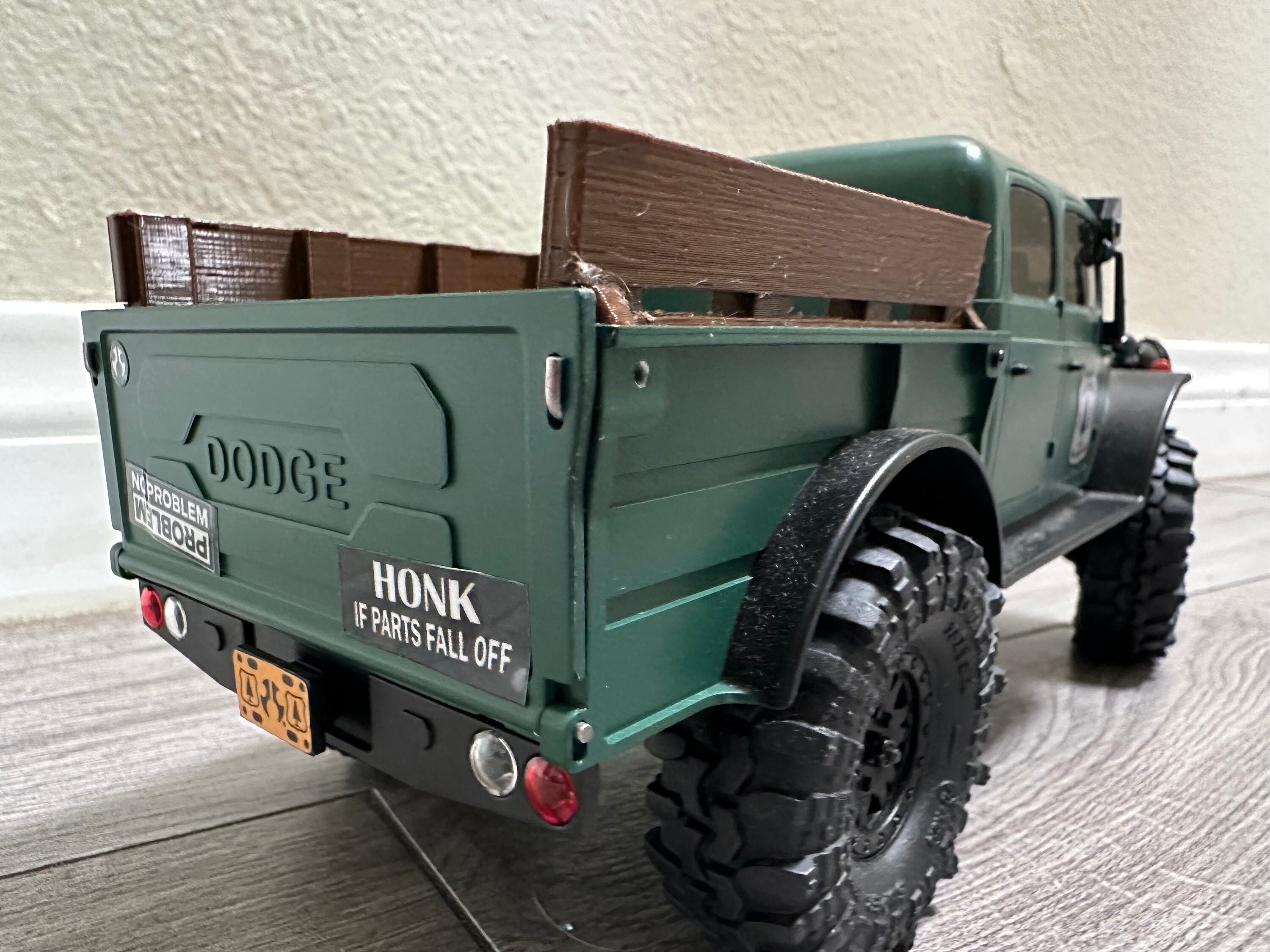 Axial SCX24 Dodge Power Wagon Bed Rails Micro Crawler 1/24 Scale