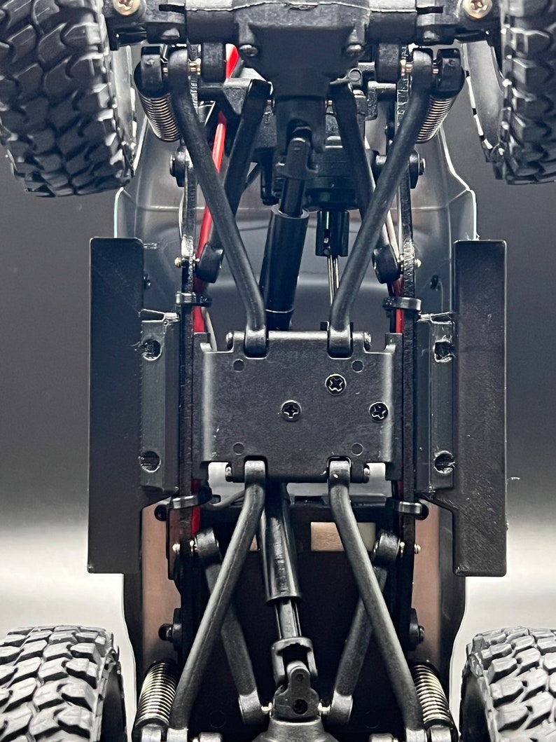 Pedale laterale 1/24th Pedale Rock Sliders per Axial Scx24