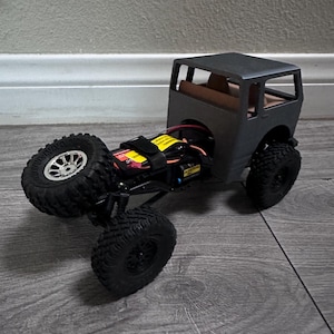 Rear bumper/Spare Tire Mount For Axial SCX24