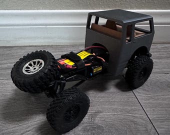 Support de pare-chocs arrière/roue de secours pour Axial SCX24