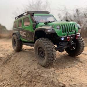 Scx24 Jeep JLU 1/24 crawler  Snorkel