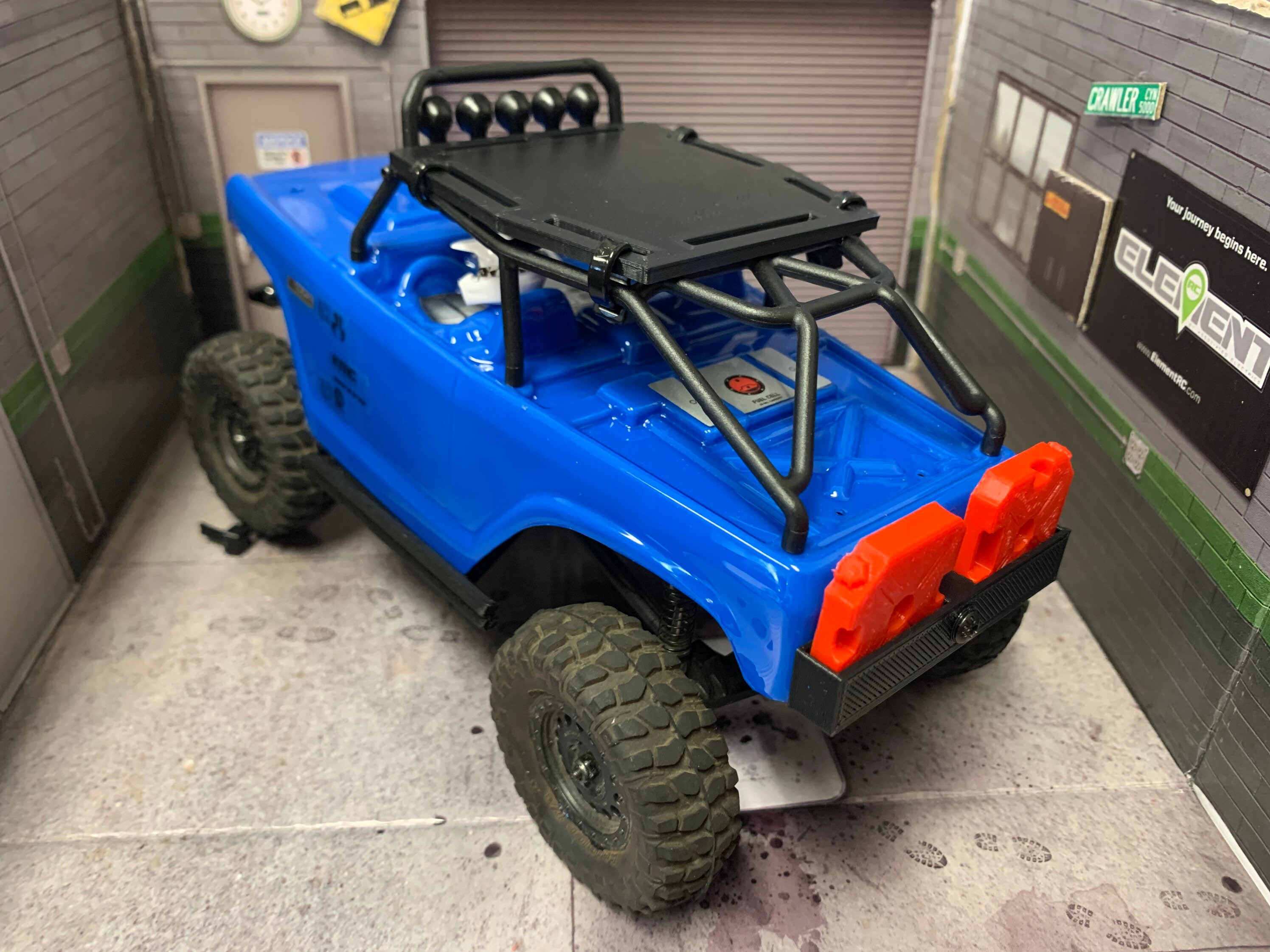 Axial SCX24 Short Deadbolt Hard Top - Micro Crawler 1/24