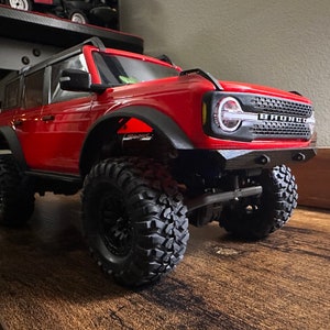 High clearance FRONT bumper for 1/18 Crawler (Compatible with Traxxas TRX-4m Bronco)