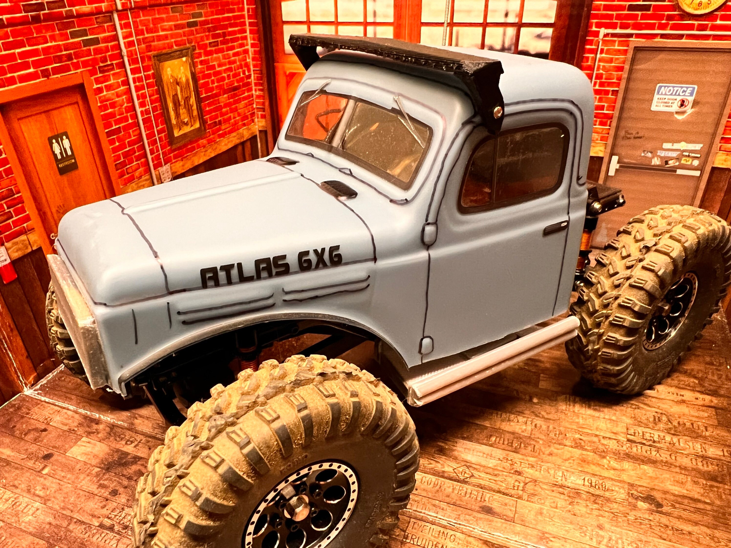 1/18 Visor for FMS Atlas 6x6 Body - Etsy