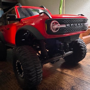 Bronco 1/18 Crawler FRONT bumper delete (Compatible with Traxxas TRX-4m Bronco)