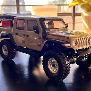 Scx24 Jeep Gladiator Snorkel 1/24 scale crawler