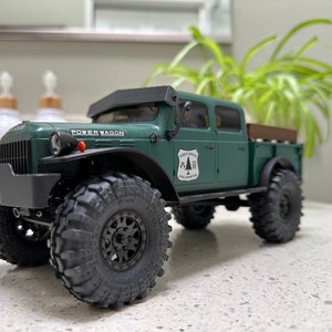 1/24 visor for SCX24 Dodge Power Wagon