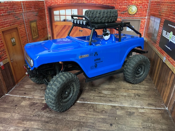 Axial SCX24 Deadbolt Hard Top - With Spare Tire Mount - Micro