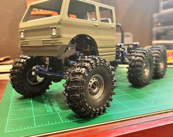Scx24 Kei-cabine met dubbele cabine voor Meus 6x6-chassis