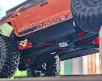 SCX24 Toyota 4Runner Weighted Rock Sliders