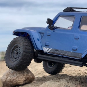 Side Mirrors For Axial SCX24 JLU Jeep and Jeep Gladiator 1/24 Rock Crawlers