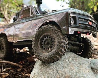Micro Crawler 1/24 Retro Snorkel Axial SCX24 Chevy C10 Soporte para capó