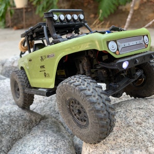 SCX24 Deadbolt Retro Snorkel - 1/24 Scale Micro Crawler