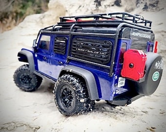 Griglie laterali per finestrini Defender 1/18 Crawler (compatibili con Traxxas TRX-4 m Defender)
