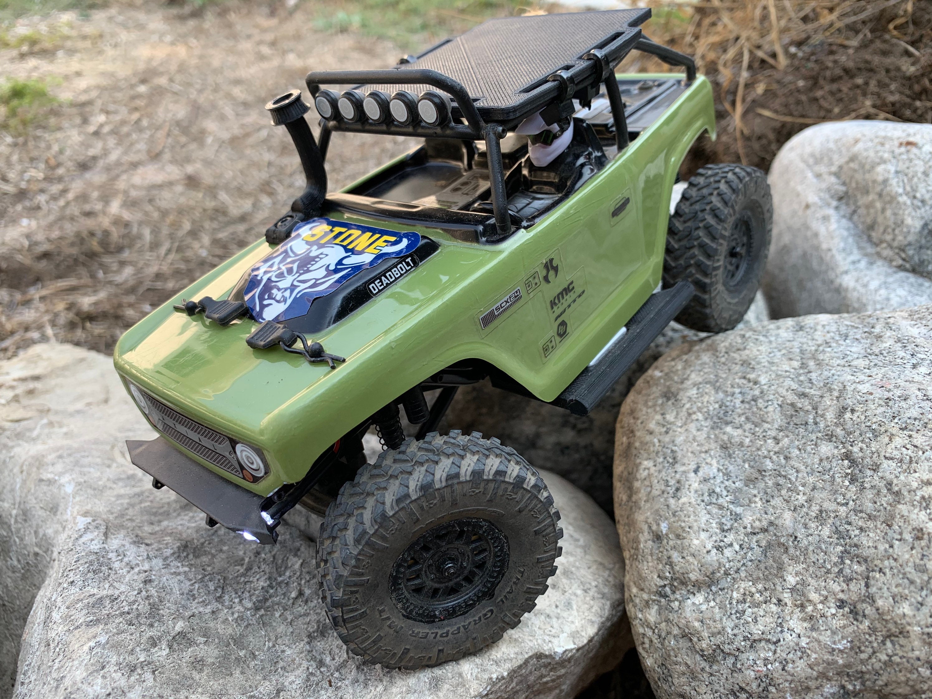 AXIAL scx24 デッドボルト ジャンク Axial 1/24 SCX24 Deadbolt 4WD