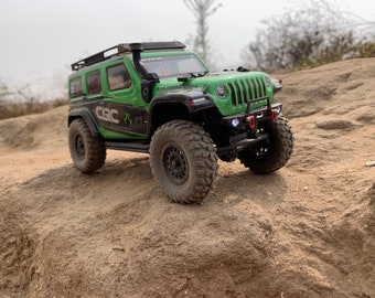 SCX24 Jeep Runde Retro Snorkel - 1/24 Micro Crawler