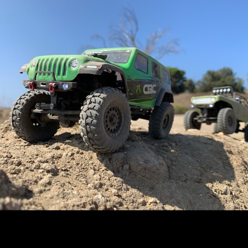 Specchietti Laterali Originali Per Redcat Ascent-18 &ndash; Ricambio Per Rock Crawler 1/18 Scala