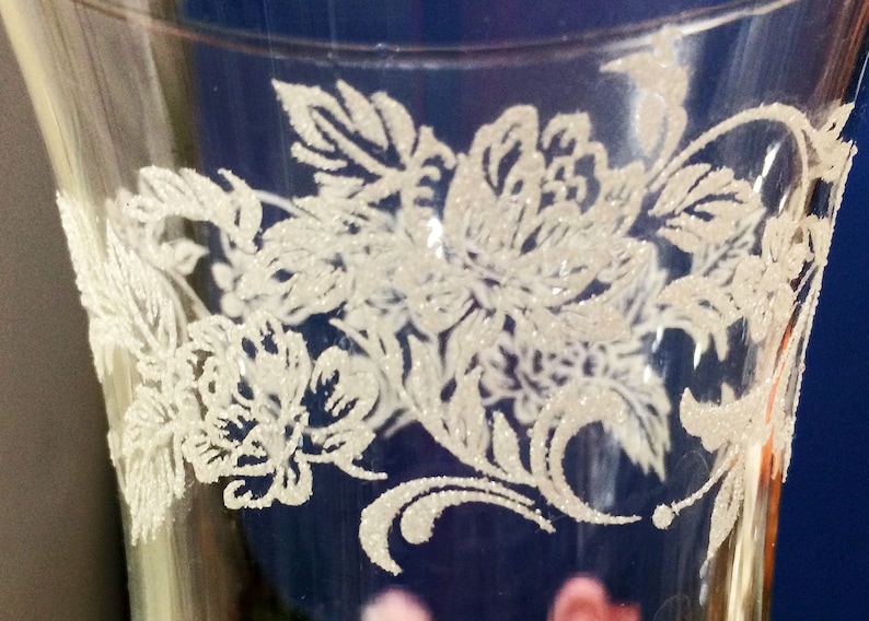 Home Interiors HOMCO Clear Glass Votive Cups with a Floral Etsy