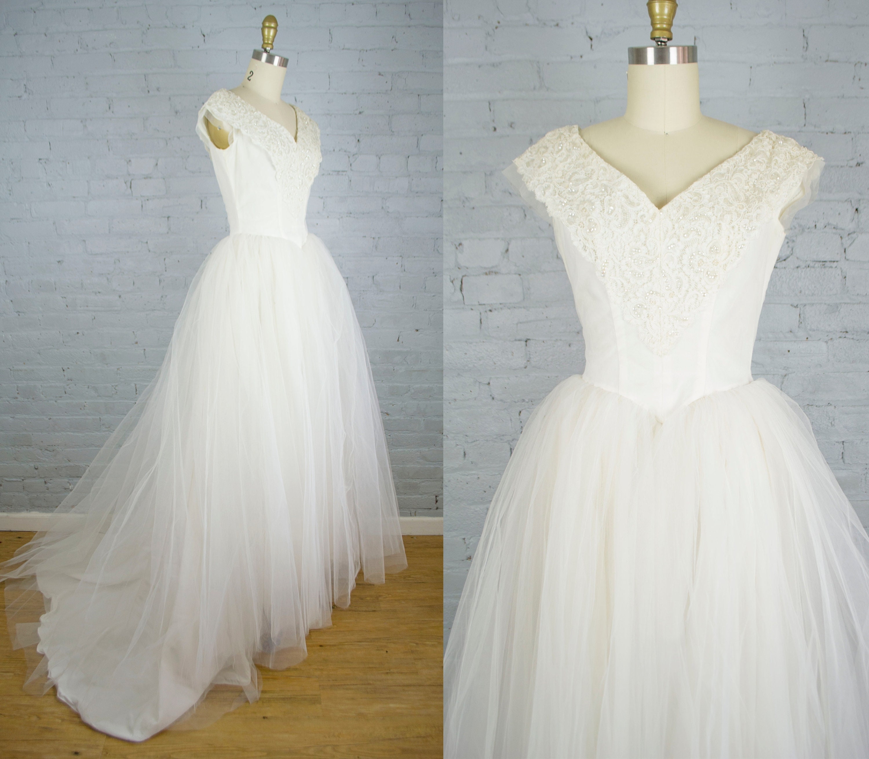 50s tulle dress