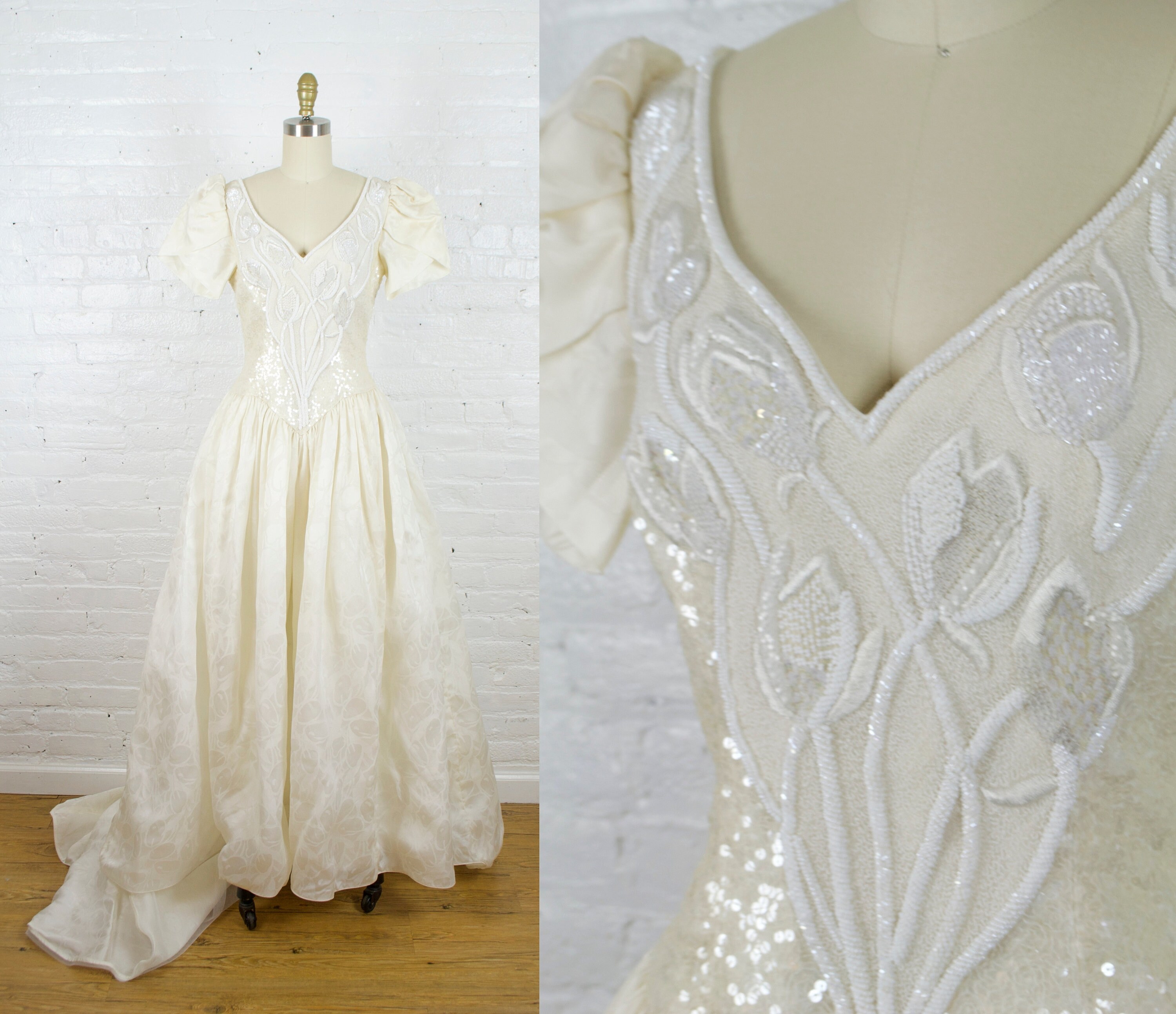 Vestido de novia Carolina Herrera de la década de 1990. - Etsy España Vestido de novia Carolina Herrera de la década de 1990. - Etsy España
