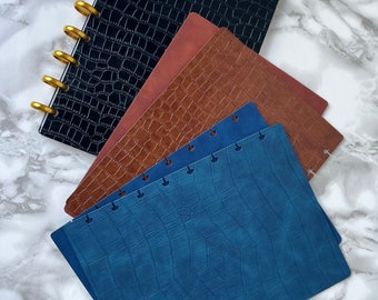 Vegan Leather Croco Discbound cover