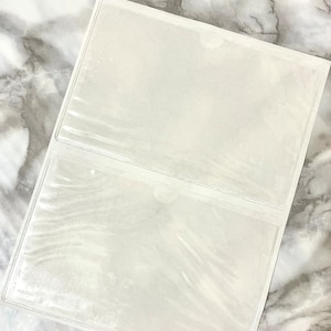 Poches transparentes adhésives