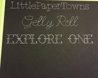 Cricut Explore One Gelly Roll & Sharpie Pen Adapter