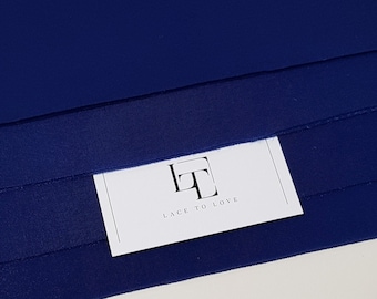Blue Neoprene Fabric Sheets for face masks, 2mm thick, sold by the sheet, DIY face mask fabric, NE11004_A4