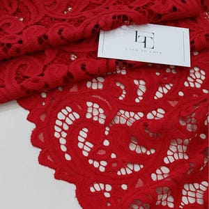 Rote Spitzenborte, Alencon Spitze, Brautkleidspitze, Hochzeitsspitze, Strumpfbandspitze, Abendkleiderspitze, Dessousspitze L77334_1
