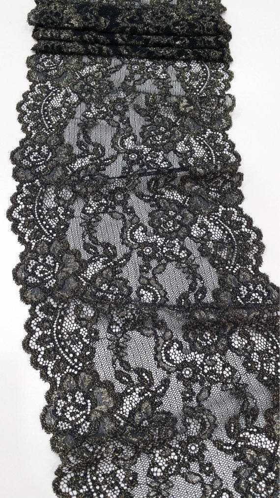 VENTE noir dentelle d’or, Français Chantilly Lace trim, bordure en dentelle de mariée, festonnés dentelle cils dentelle Floral dentelle Lingerie J44611 VENTE VENTE VENTE noir dentelle d’or, Français Chantilly Lace trim, bordure en dentelle de mariée, festonnés dentelle cils dentelle Floral dentelle Lingerie J44611 75be79
