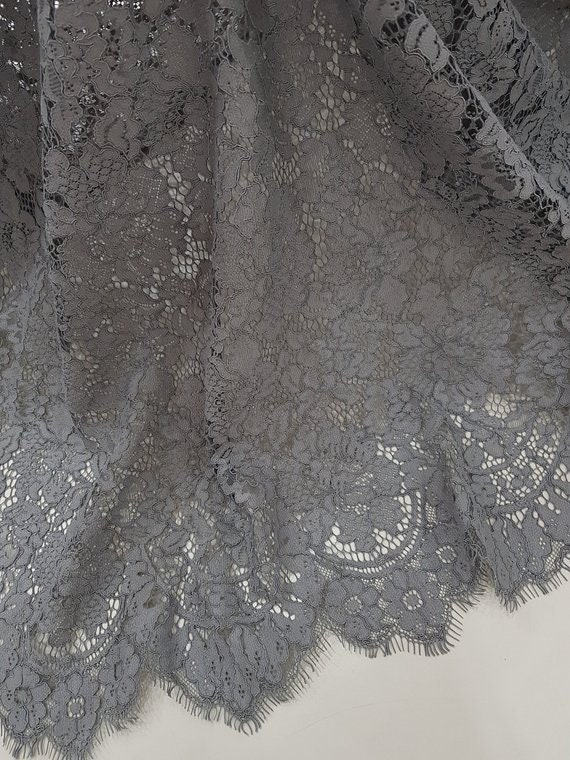 VENTE tissu en dentelle grise, Français dentelle, de dentelle de dentelle, Chantilly, mariée mariage dentelle, voile de dentelle blanc dentelle festonnée Floral dentelle Lingerie dentelle LL59911 0bcd78 VENTE tissu en dentelle grise, Français dentelle, de dentelle de dentelle, Chantilly, mariée mariage dentelle, voile de dentelle blanc dentelle festonnée Floral dentelle Lingerie dentelle LL59911 0bcd78