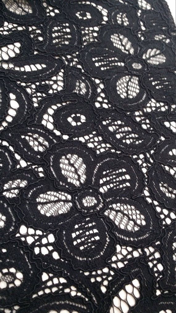Tissu dentelle noir noir dentelle vente par yard, France dentelle, dentelle Alencon mariée, mariage dentelle broderie de dentelle robe de soirée dentelle Lingerie dentelle J320011 cbe71b Tissu dentelle noir noir dentelle vente par yard, France dentelle, dentelle Alencon mariée, mariage dentelle broderie de dentelle robe de soirée dentelle Lingerie dentelle J320011 cbe71b