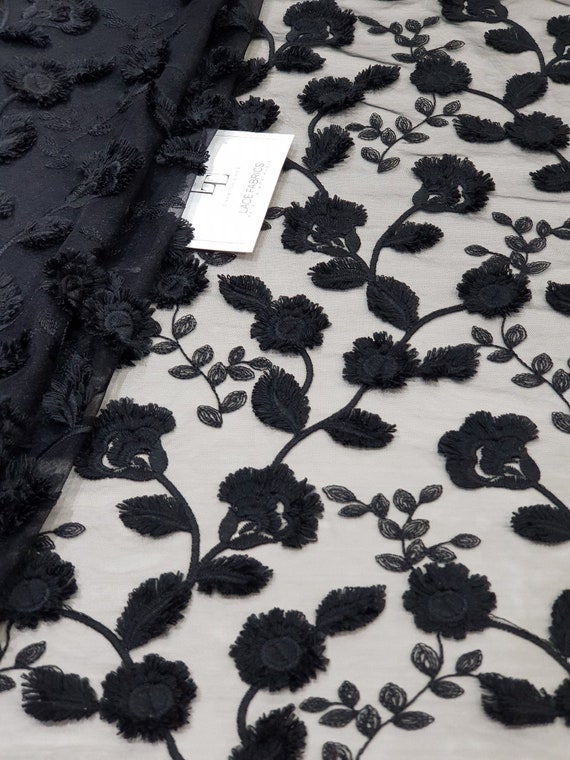 Teal 3d Velvet Lace Eb3023