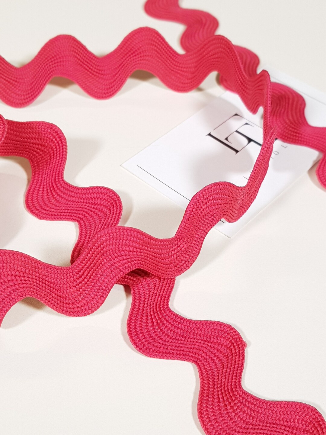 Transparent Background Rick Rack Ribbon Pink Rick Rack Ribbon, 3 Cm/1.18 Inches Wide Pink Ribbed Ric Rac Trim ...