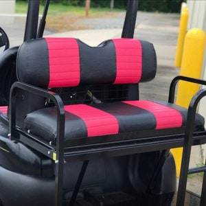 Golf Cart Seat Cover for Rear Seat Kit (2 Stripe)