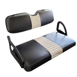 E-Z-GO TXT Staple On Golf Cart Seat Cover (1 Stripe)