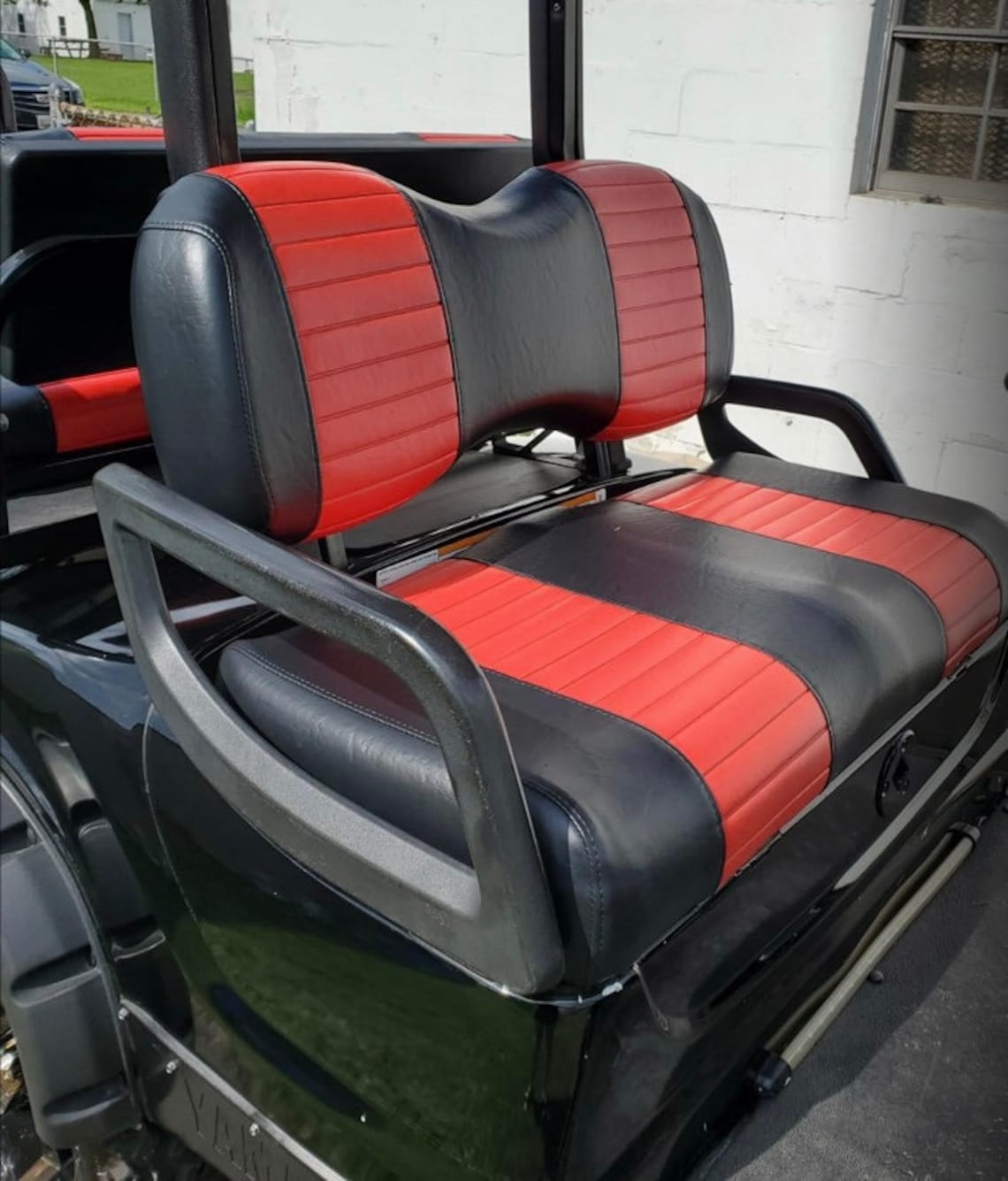 Yamaha Drive Staple on Golf Cart Seat Cover 2 Stripe Etsy