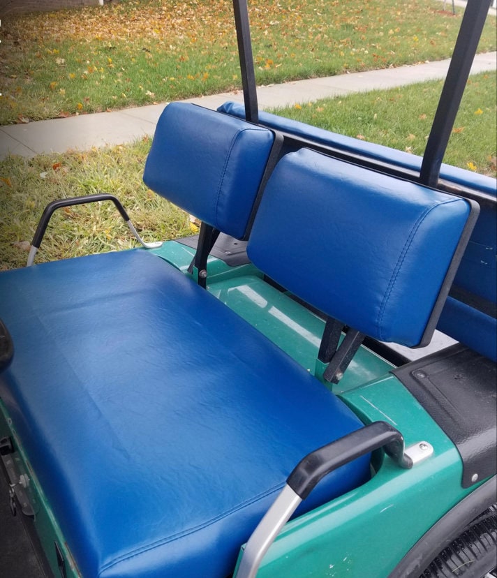 EZGO Marathon Staple On Golf Cart Seat Cover Solid Color Etsy