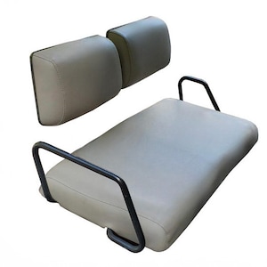 Yamaha G-11 / G-22 Staple On Golf Cart Seat Cover (Solid Color)
