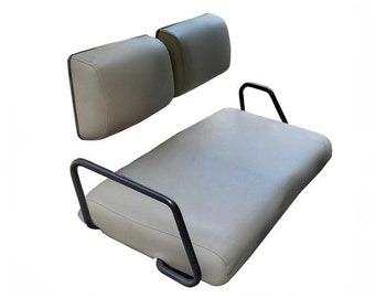 Yamaha G-11 / G-22 Staple On Golf Cart Seat Cover (Solid Color)